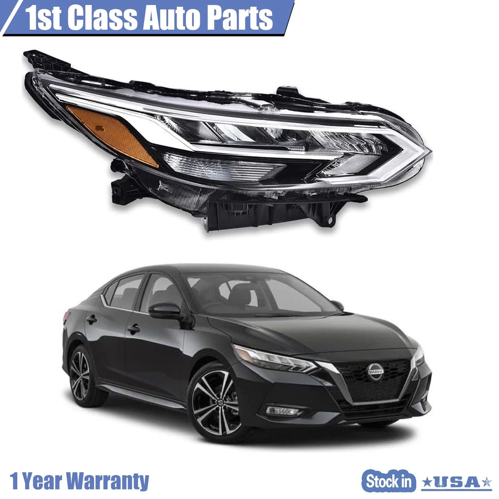 LED Headlight for Nissan Sentra (2020–2021) - Passenger Side Right
