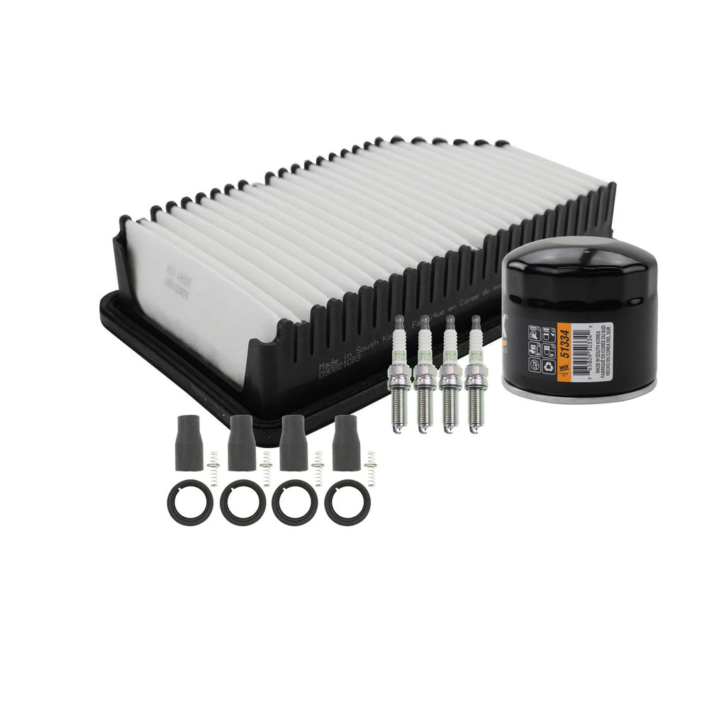 Tune Up Kit with 4 NGK Spark Plugs & Coil Boots for Kia Soul (2010–2019)