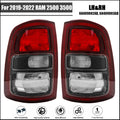 Tail Lights Assembly for RAM 2500 3500 (2019–2022) Pair Set Halogen