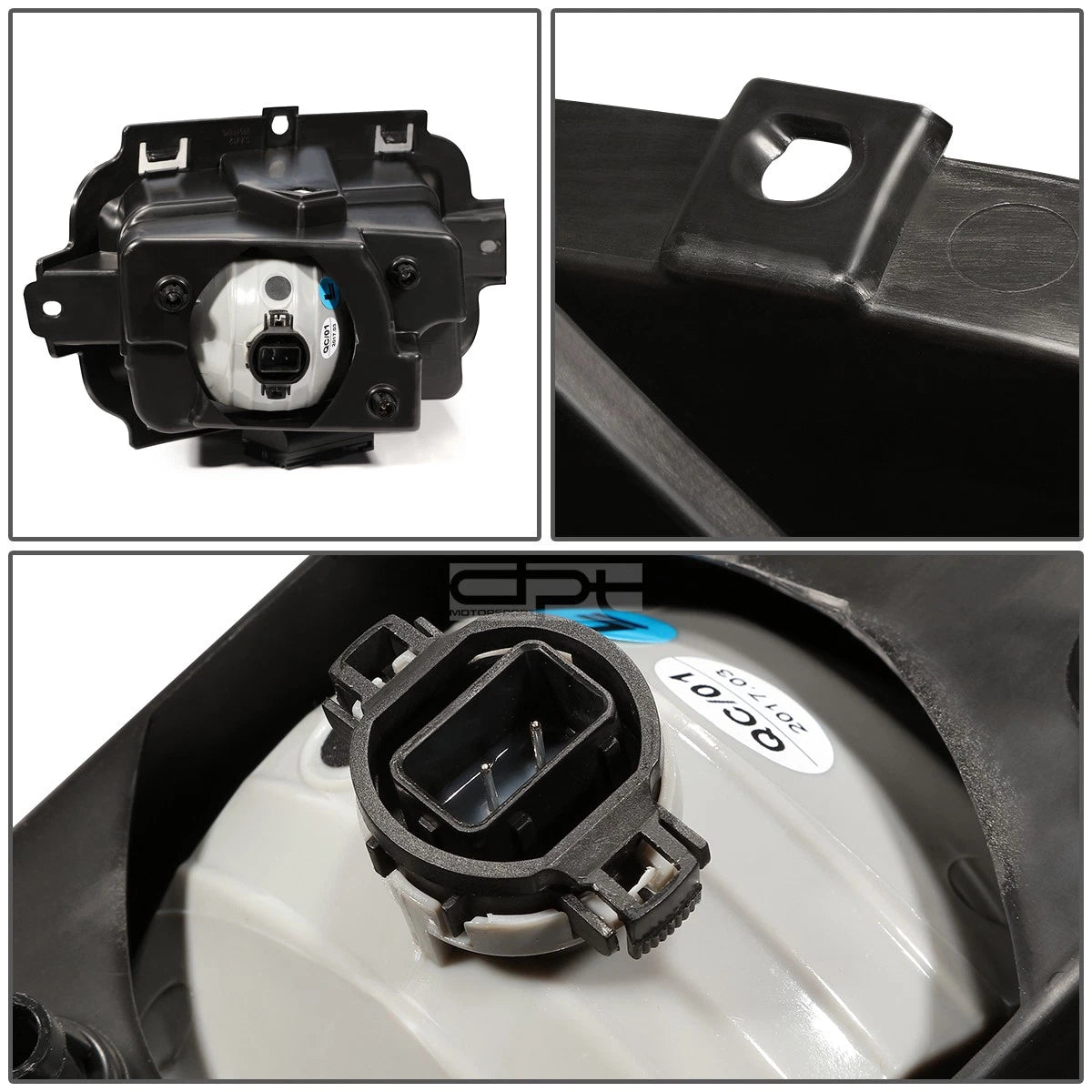 Fog Light Lamp Pair + Switch Kit for Chevrolet Silverado 1500 (2014–2015)