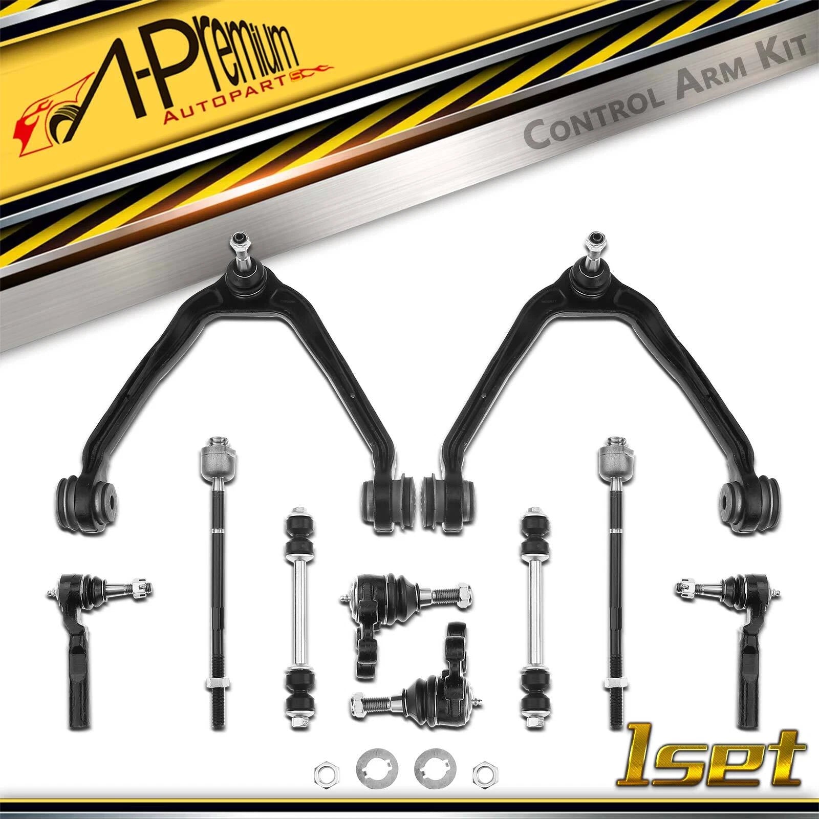 Set of 10 Front Upper Control Arm Ball Joints for Chevy GMC 