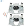 2x Front Brake Caliper for GMC C2500 (1989–1998) & Cadillac DeVille (1990)