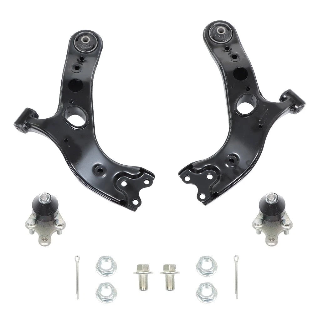 Set of 2 Front Lower Control Arms Ball Joint Assembly for Toyota RAV4 (2006–2018)
