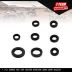 8PCS Engine Oil Seal Kit for Honda TRX350 Rancher (2000-2006)