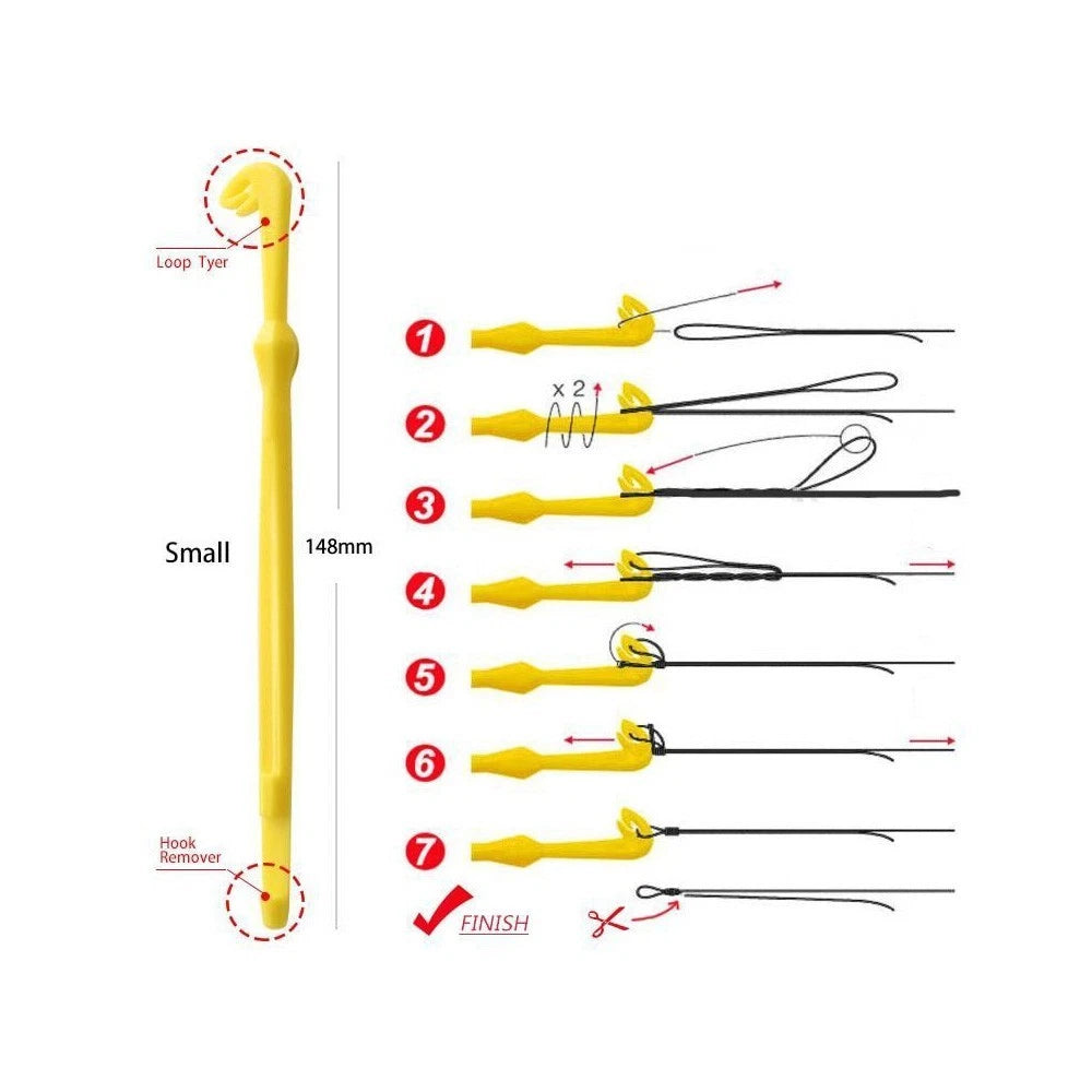 2X Crochet Plastic Thread Hooks for Sea Fishing Yarn Rope Kit