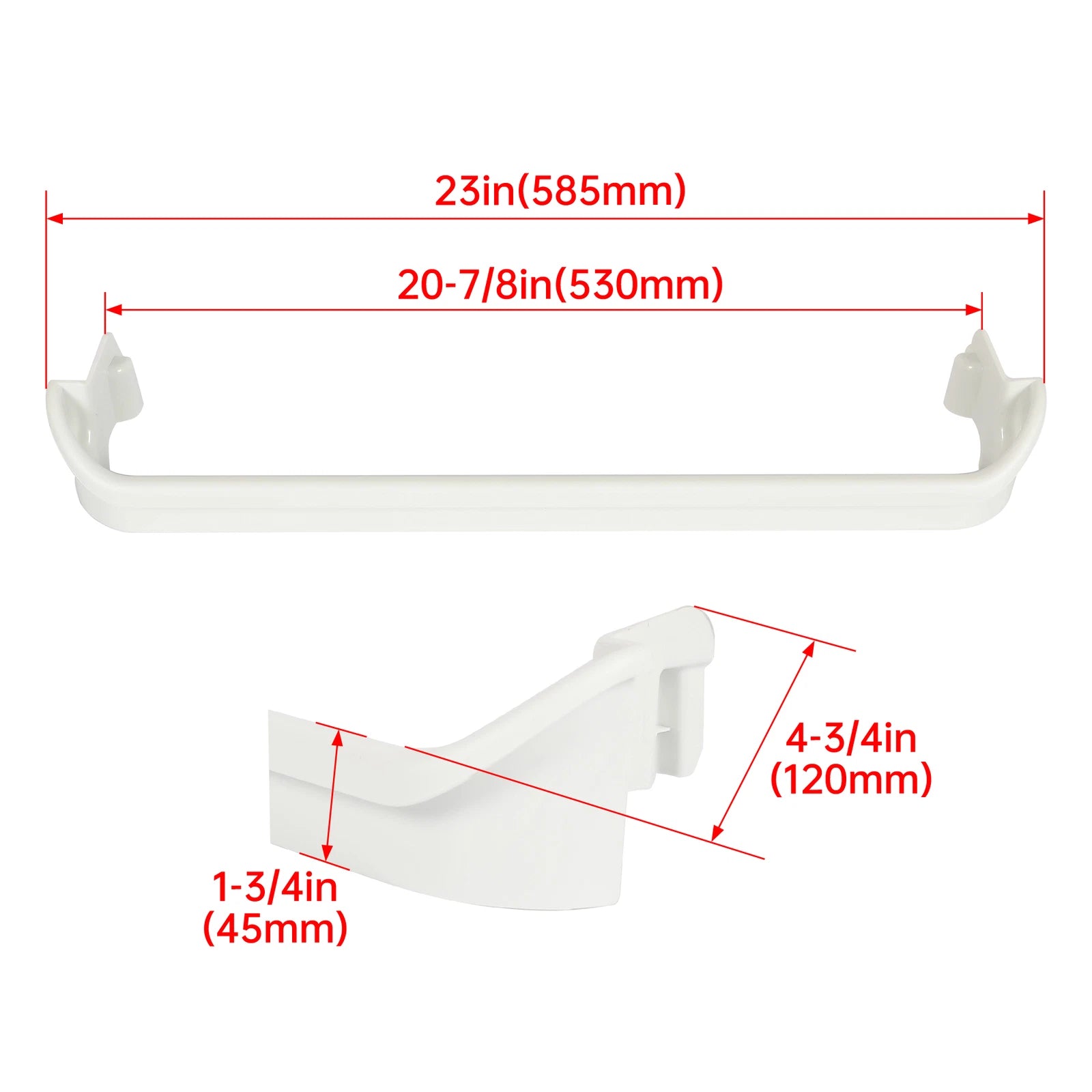 Door Rack for Frigidaire Refrigerator (Compatible)