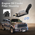 Engine Oil Cooler Filter Housing with Seals for Ram 1500 (2019–2023) No.5184294AE