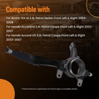 Front Steering Knuckle Hub for Honda Accord (2003–2007) Left Right
