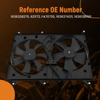 Dual Electric Radiator Cooling Fan for Toyota Highlander (2001–2007)