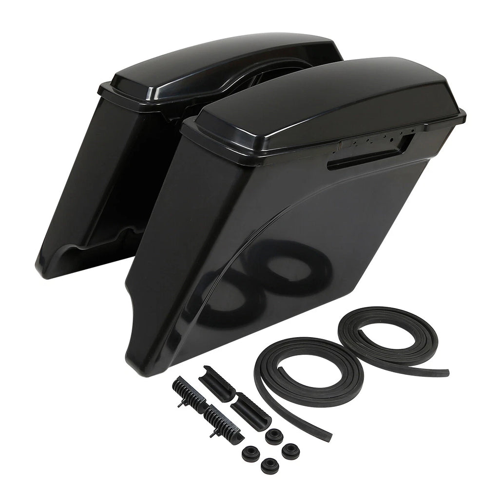 5" Extended Saddlebag Conversion Bracket for Harley Fatboy (1984–2017)
