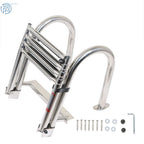 4 Step Stainless Steel Telescoping Boat Ladder