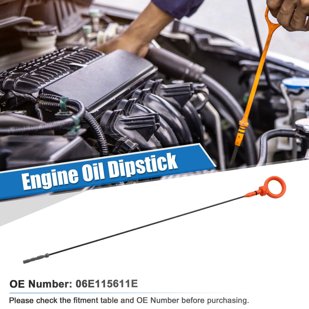 Engine Oil Fluid Level Dipstick for Audi A4 (2005–2009) No. 06E115611E