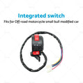 Kill Start Light Switch Button Housing for 110cc 125cc PIT Quad