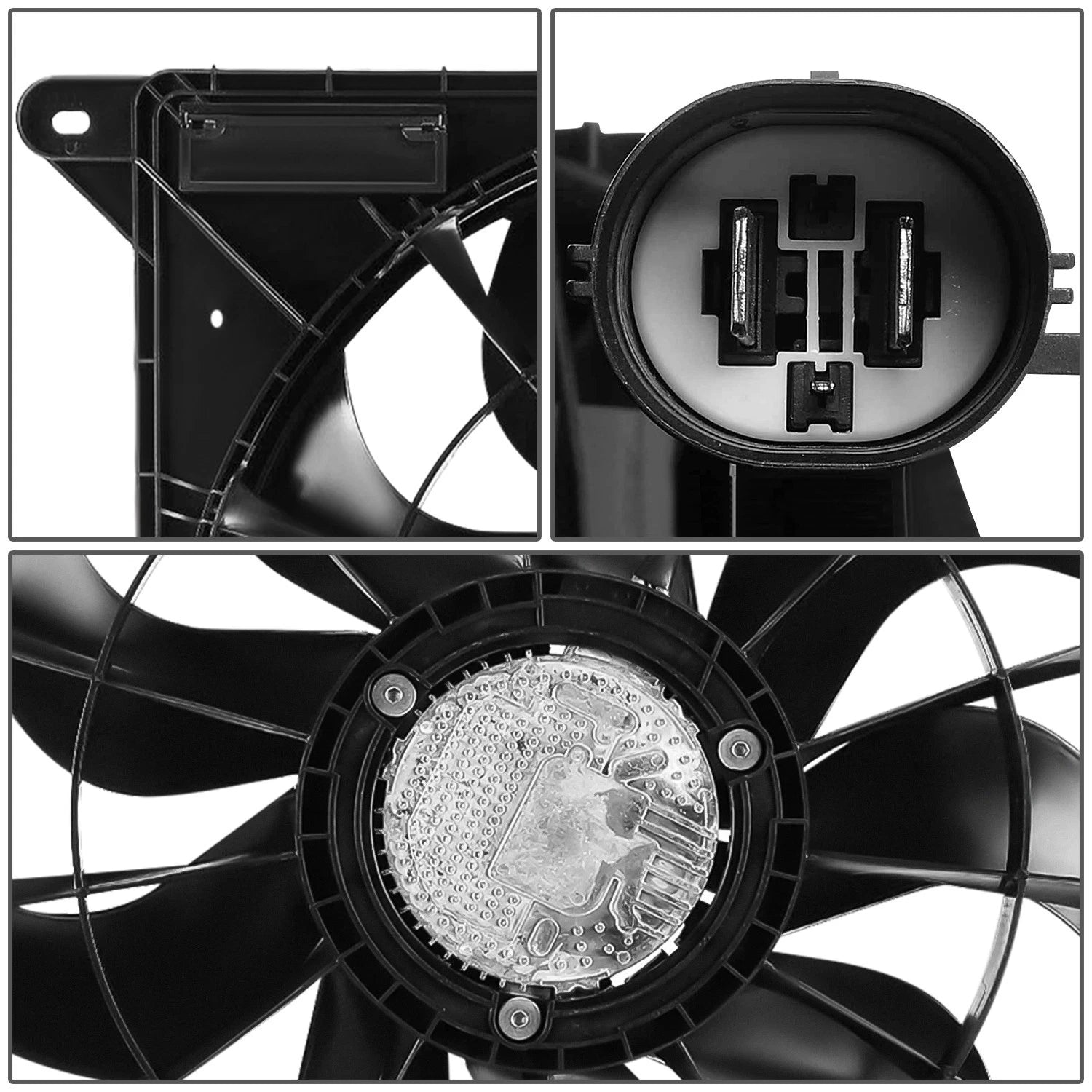 Radiator Cooling Fan Assembly for Jeep Grand Cherokee (2022–2025)