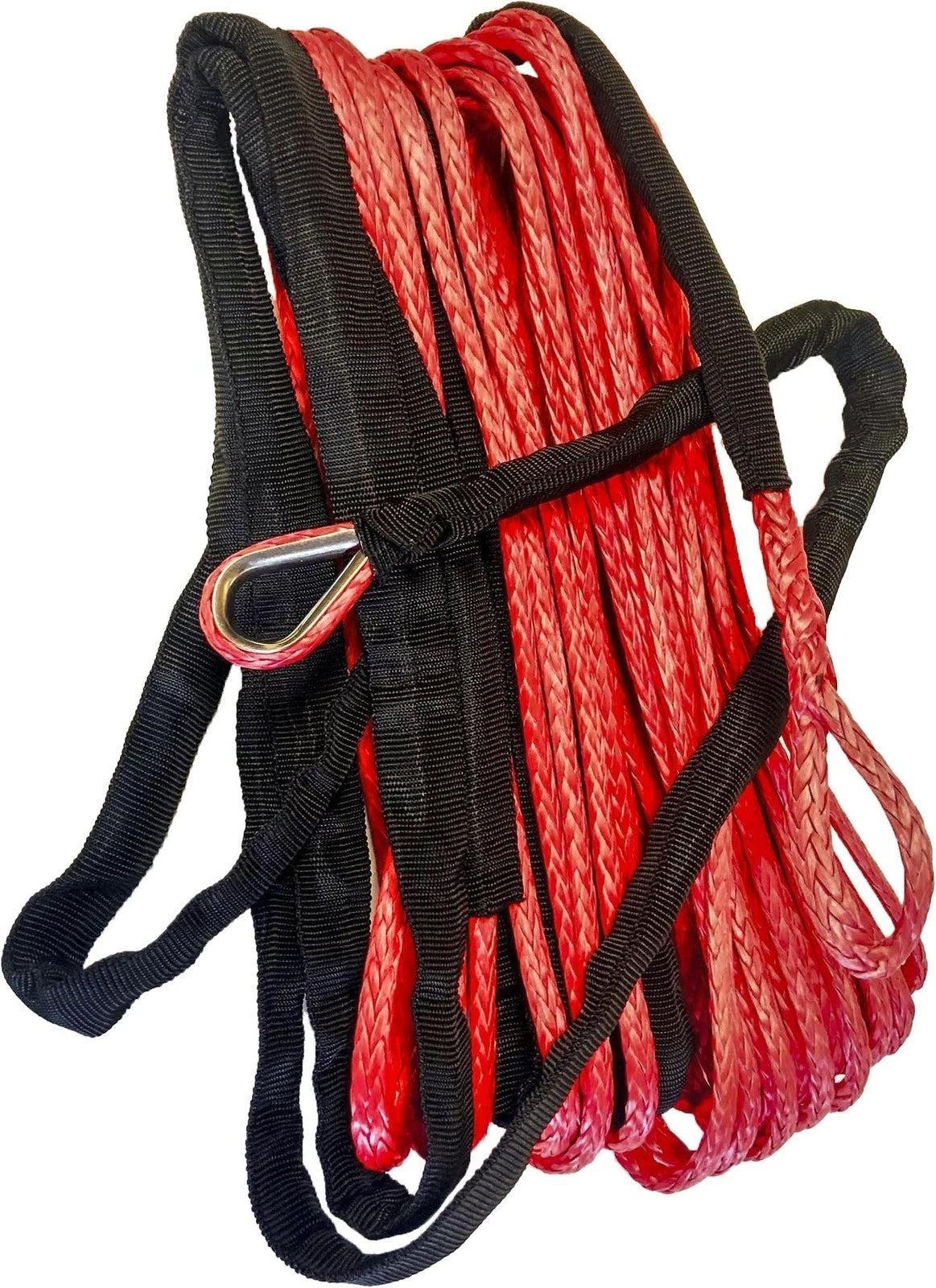 Synthetic Winch Rope 1/4" x 50 ft. for ATV/UTV Winches (Open Trail)