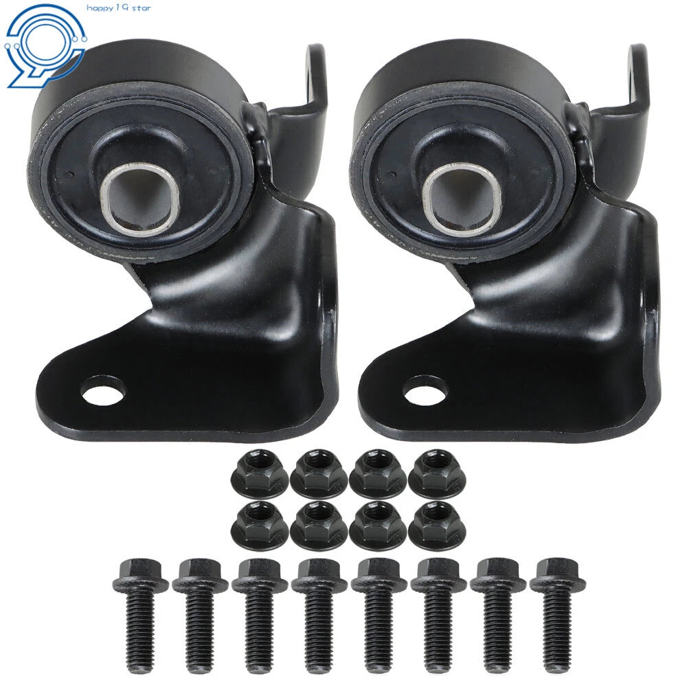 Set of 2 Steel Torsion Bar Crossmember Mounts for Chevy Silverado GMC (1999–2007)