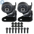 Set of 2 Steel Torsion Bar Crossmember Mounts for Chevy Silverado GMC (1999–2007)