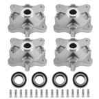 4x Complete Rear Hub Kit for Polaris RZR 800 EFI (2008–2013)