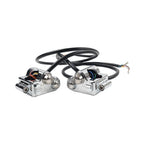 1" Handlebar Switch Controls Housing Chrome for Harley (Universal)
