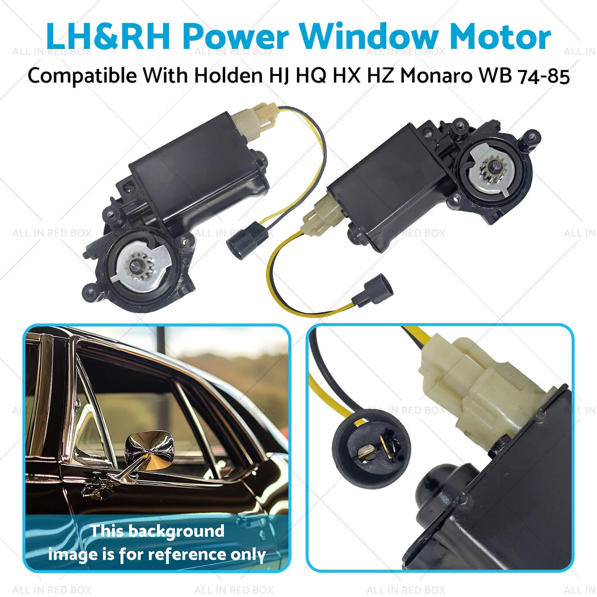 Power Window Motors Set of 2 for Holden WB Ute (1980–1985)