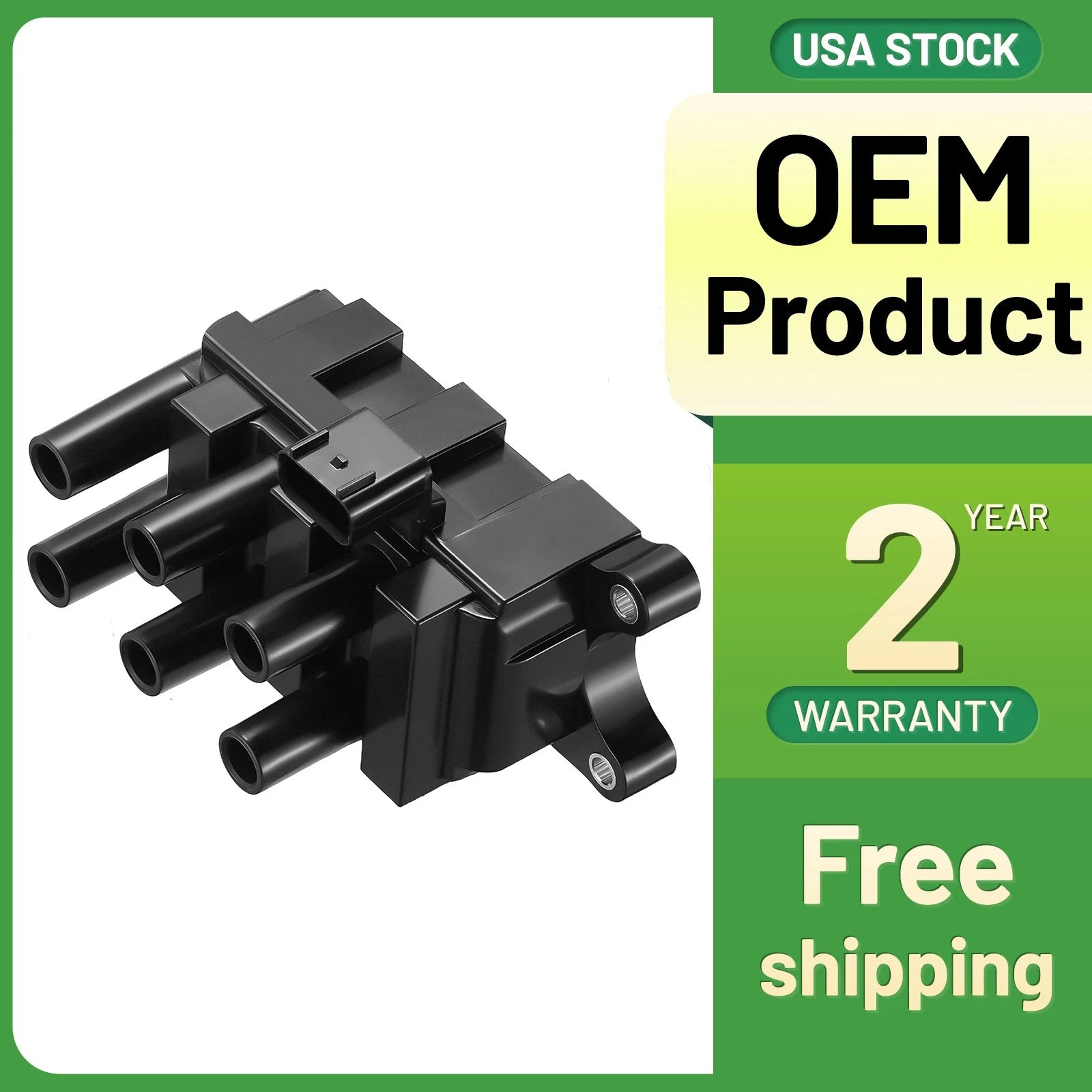Ignition Coil for Ford F-150 Taurus Mustang Ranger Mercury 3.0L–4.2L (1998–2008)