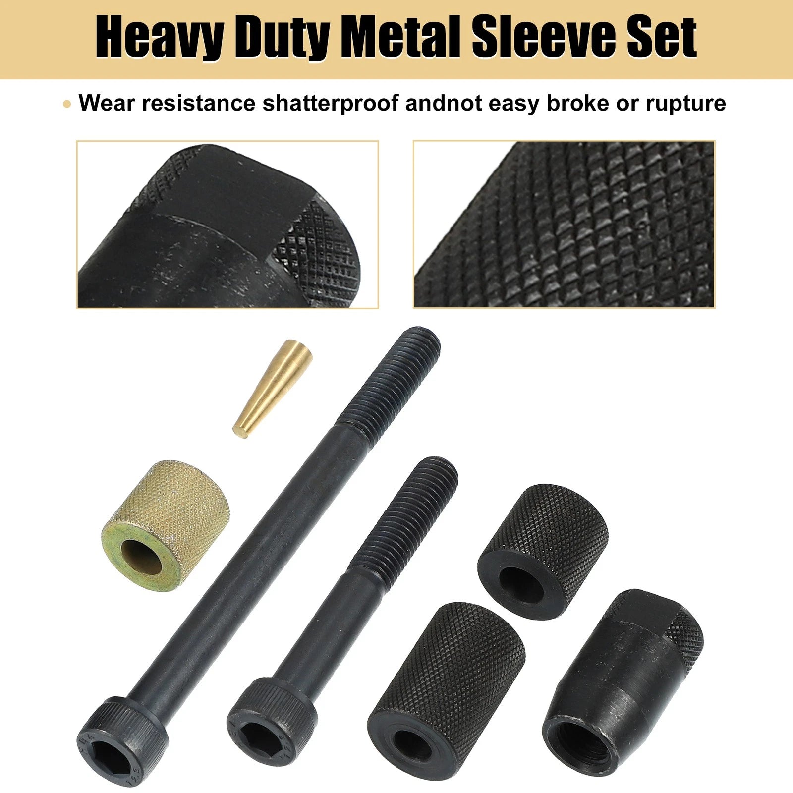 Set of 2 Injector Puller and Seal Installer Tools for BMW N14 N18 N54 (130192, 130195)