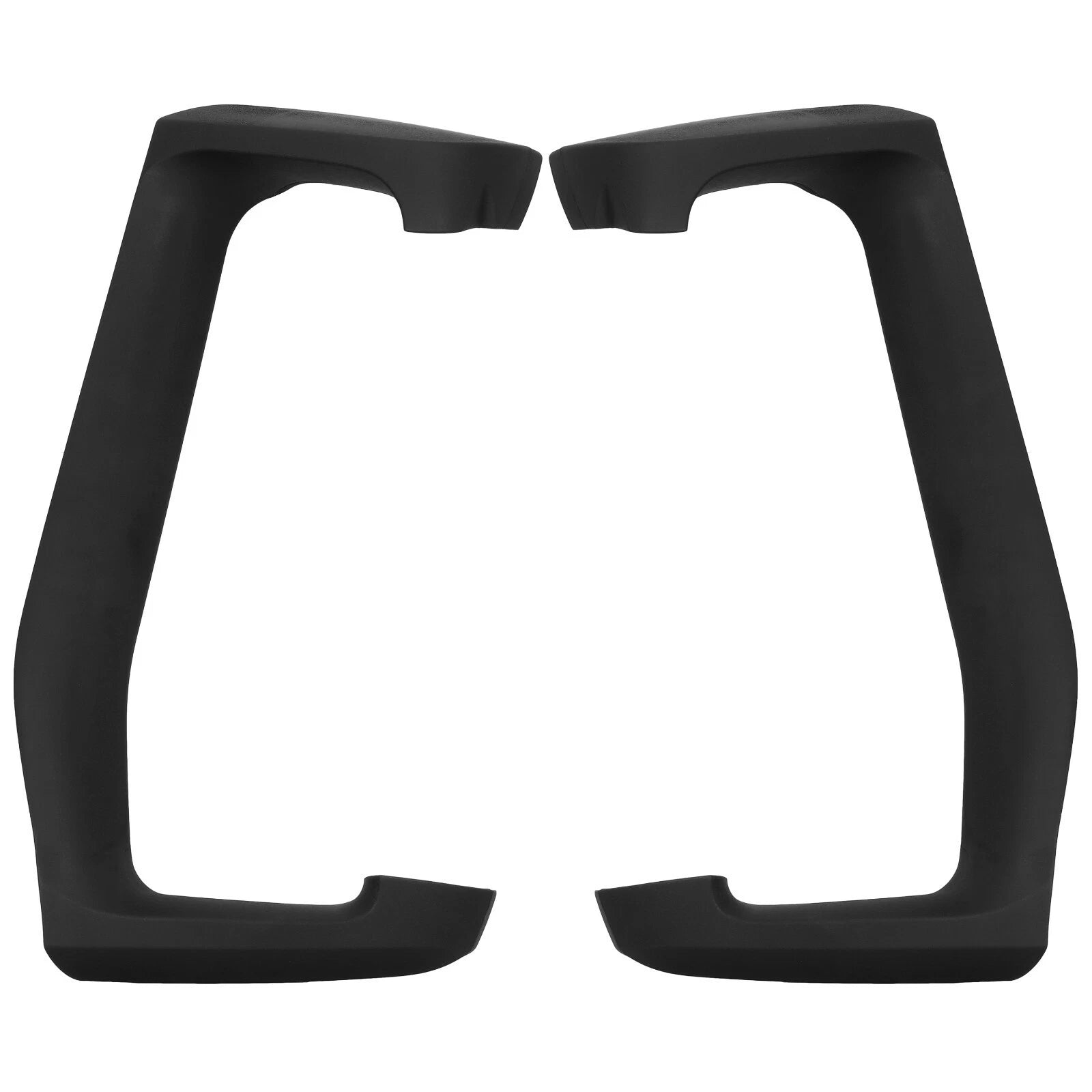 Pair Black Mirror Arm Covers for Volvo VNL Truck (2004–2023)