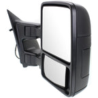 Tow Mirror for Ford F-450 Super Duty (2011–2012) Right Side Manual Fold