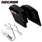 5" Stretched Hard Saddle Bags Conversion Brackets Kit for Harley Softail (2000–2023)