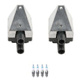 2X Ignition Coil & 4X Iridium Power Spark Plug Kit for Mercedes W202 C220 (1994–2000)