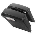 Matte 5" Stretched Extended Hard Saddle Bags for Harley Touring (2014–2023)