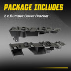 Set of 2 Front Bumper Retainer Brackets for Audi A6 Quattro (2012–2018)
