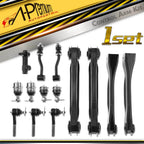 Set of 14 Front Control Arm Sway Bar Tie Rod Ends for Jeep Grand Cherokee (1993–1998)