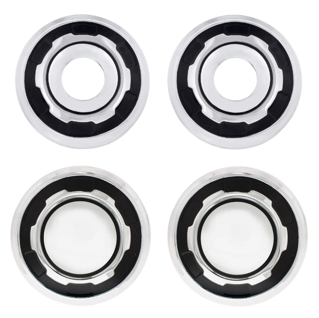 Dog Dish Hubcaps Replacement Set for 4X4 1978–1984 Ford F-250 F-350