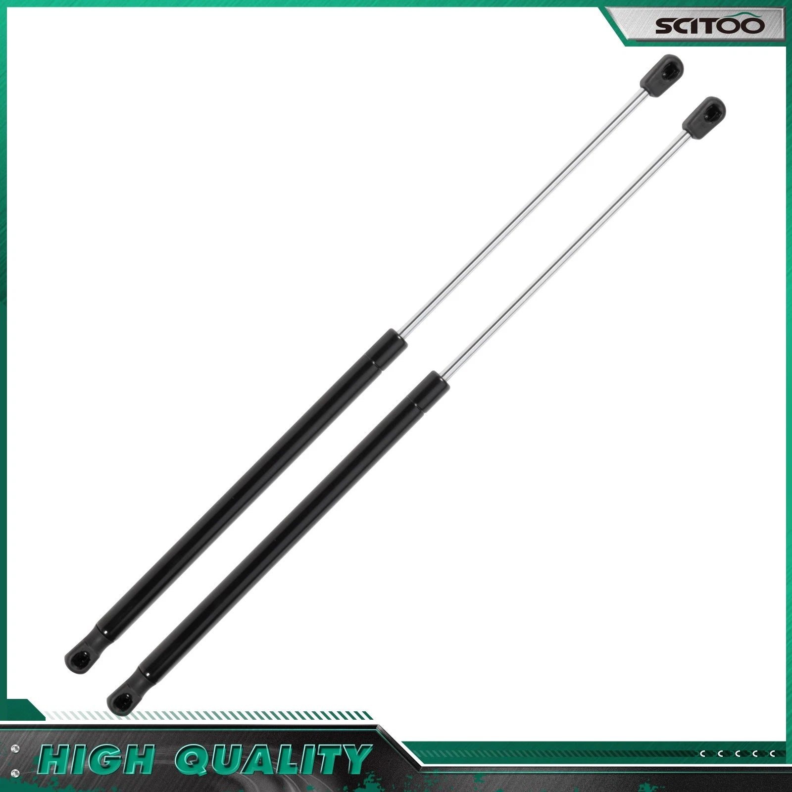 2X Rear Hatch Tailgate Lift Support Struts Shocks for Ford Fiesta (2011–2017)