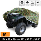 M Size Camo Waterproof ATV Cover for Polaris Honda (Fits Most Models)