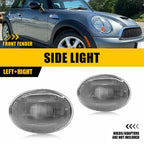 Clear Front Side Marker Light Housings for MINI Cooper R55 R56 R57 R58 R59