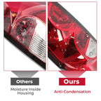 Red Brake Tail Lights for Chevy Silverado 1500 2500 3500HD (2003-2006)