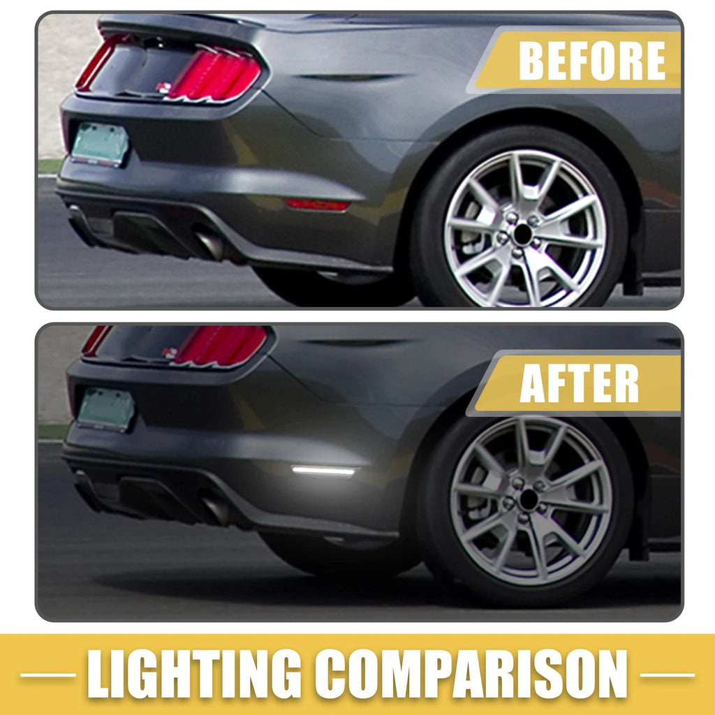 2X Rear LED Side Marker Light for Ford (2013–2014) FR3Z-15A201-A