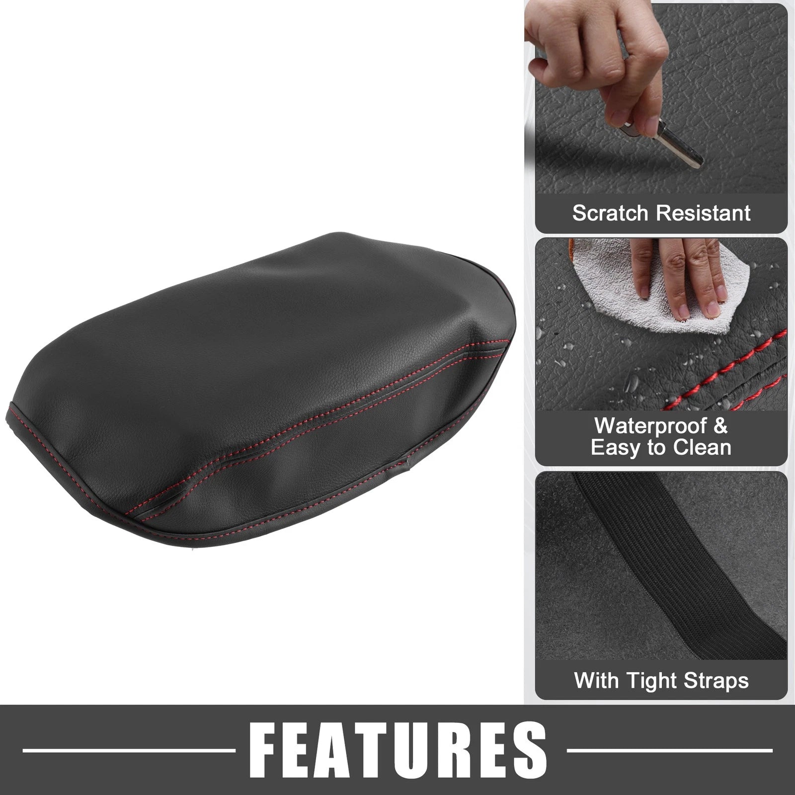 Center Console Pad Armrest Cover for Subaru Forester (2019–2023)