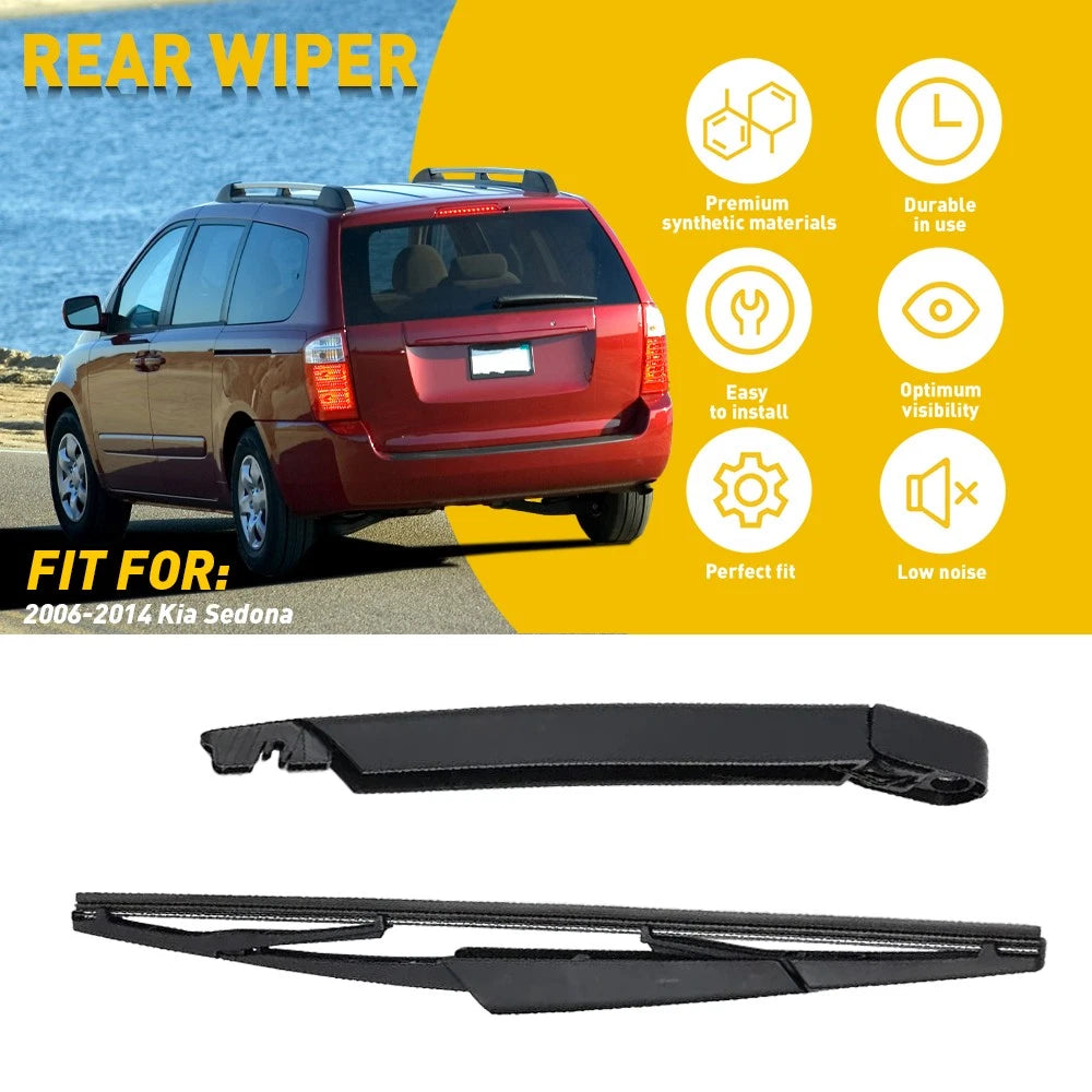 Rear Wiper Arm & Blade for Kia Sedona (2006–2014)