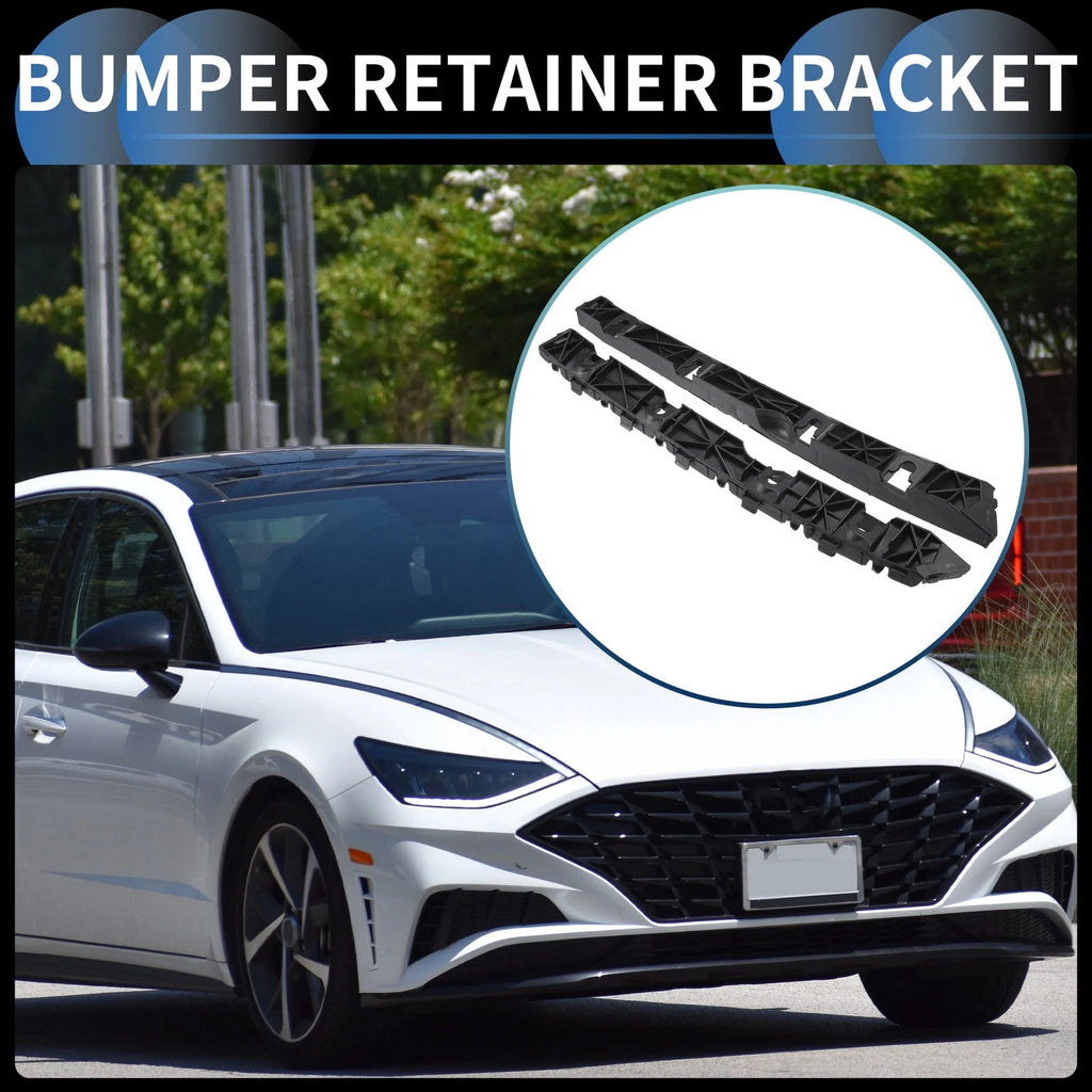1 Pair Rear Bumper Retainer Bracket No. 86651AA000 for Hyundai Elantra (2021–2023)