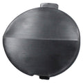 Replacement Black Matte Polypropylene Rear Passenger Side Tow Hook Cover