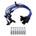 NGK Wire Set & 8 Laser Iridium Spark Plugs for C2500 Express 3500 Tahoe (1996–2006)