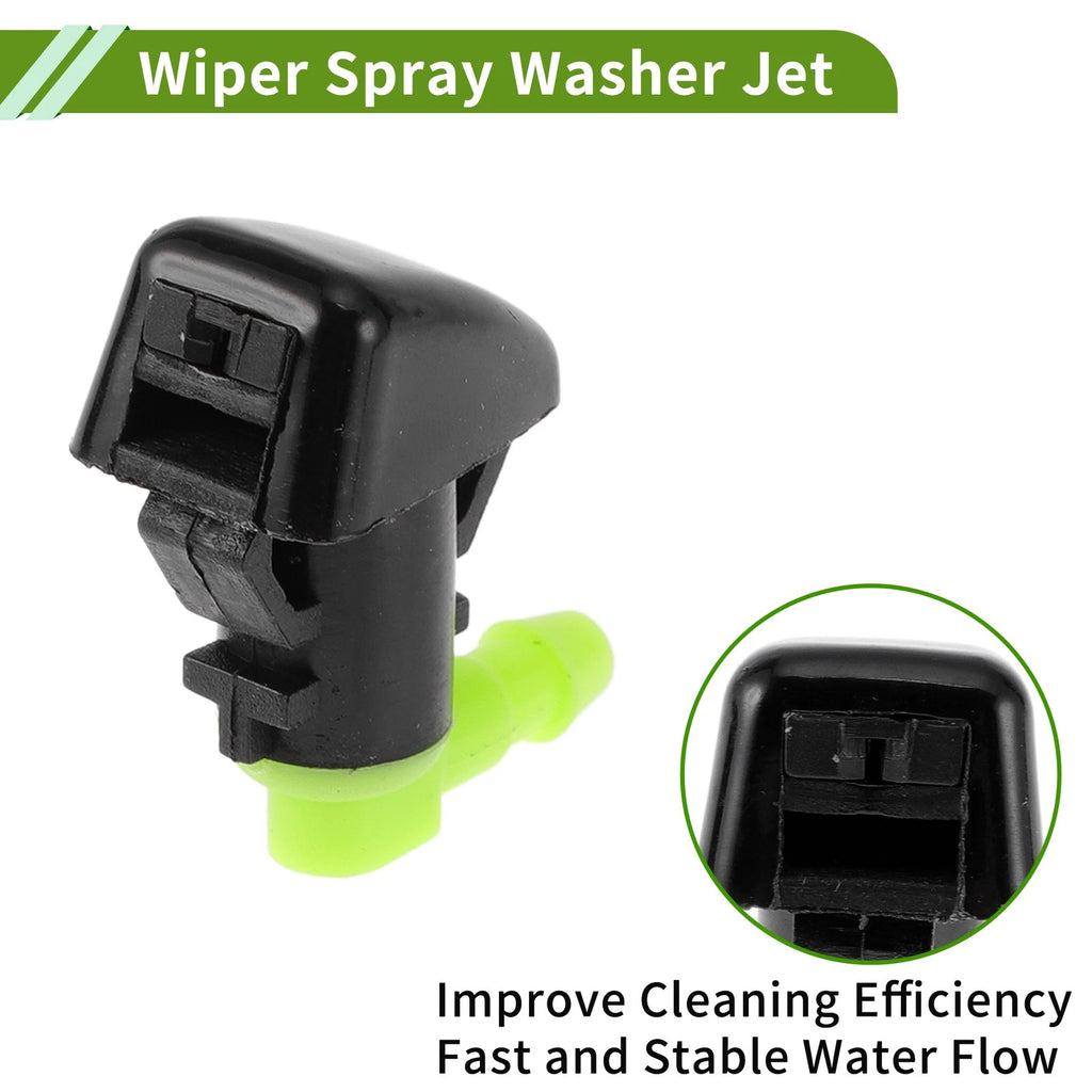 Windshield Washer Nozzle w/ Hose Connector for Dodge (No. 55157319AA)
