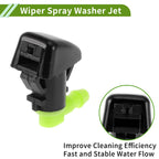 Windshield Washer Nozzle w/ Hose Connector for Dodge (No. 55157319AA)