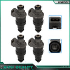 Set of 4 Fuel Injectors for Dodge Ram 1500, Durango, Jeep Grand Cherokee (1999–2003)
