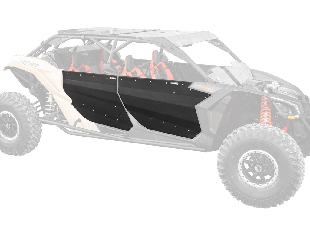 SuperATV Heavy Duty Aluminum Doors for Can-Am Maverick X3 MAX (2017–2023)
