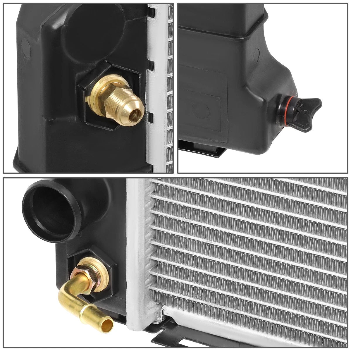 Aluminum Core Radiator DPI-78 for Jeep Comanche Wagoneer Cherokee (1987–1990)