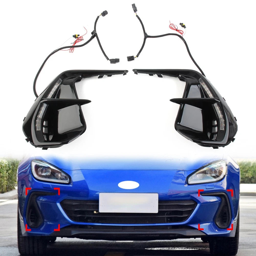 LED Fog Lights DRL for Subaru BRZ (2022–2023) Left & Right